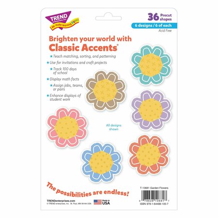 Trend Garden Flowers Classic Accents Variety Pack, 108PK T10681